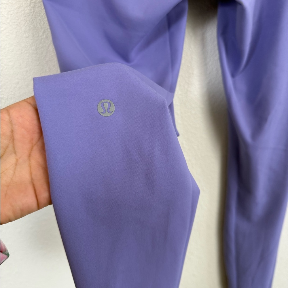 Lululemon Wunder Train High-Rise Tight 25” Purple Leggings Size 4 Workout Yoga - Picture 6 of 9